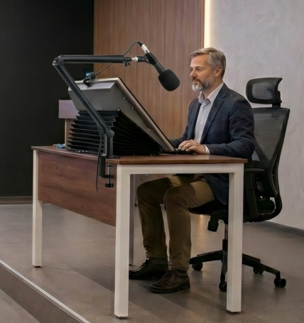 PACK SMART CLASSEROOM 24D 
Ecran 23,8" + Ecran 19,1" Touch 
OPS I5 8/128G Windows
Webcam
Microphone Shure
Bureau Electrique 1400*700*(730-1180)
Software