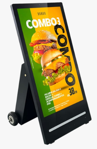 Mobile outdoor 43"
- Ecran 43 pouces
- Android
