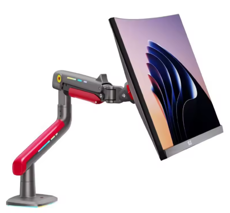 SUPPORT MONITEURS SINGLE L50 GAMING RGB de 32"-60" 
